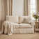 Boneless Slipcover Loveseat with Soft Rounded Arms
