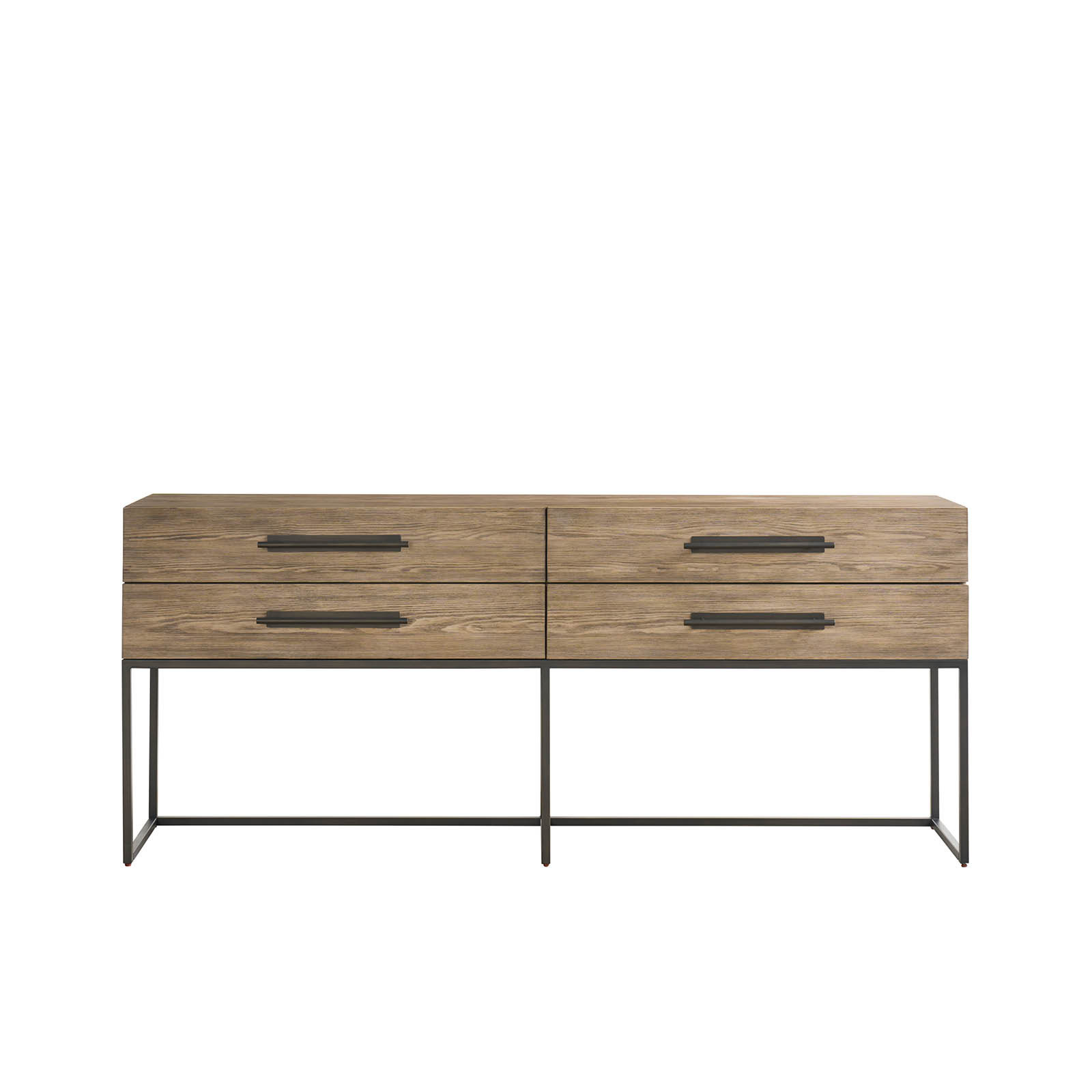 Baxley 76'' Solid Wood Console Table, Brown