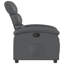 Fauteuil inclinable vidaXL, dossier / repose-pieds réglable, cuir-97814416