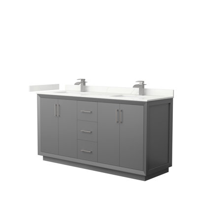 Strada 66'' W Double Vanity