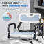 360° Swivel Sliding Shower Chair with Adjustable Height