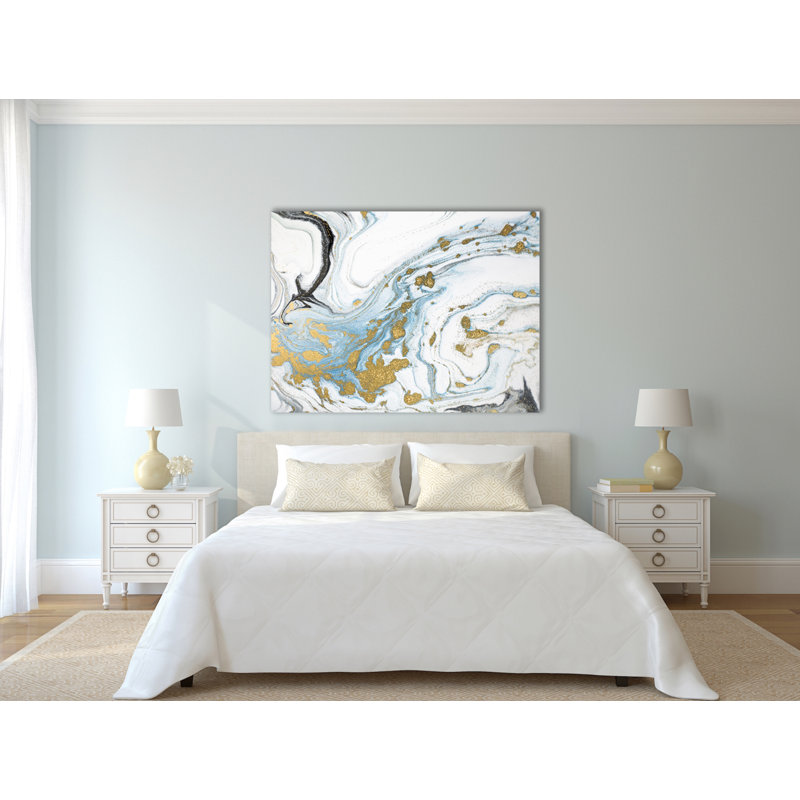 Impression sur toile tendue, H 16 po x l 20 po x P 1 po
