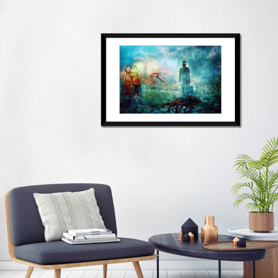 « douleur », impression sur toile