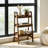 3 Tier Small Ladder Bookshelf, Freestanding Ladder Shelf With Open Storage For Living Room,Study, Home Office