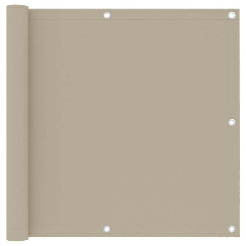 Chauvigny Vinyl Yard/Privacy Fence, Beige, 90cm H x 500cm W x 0.15cm D