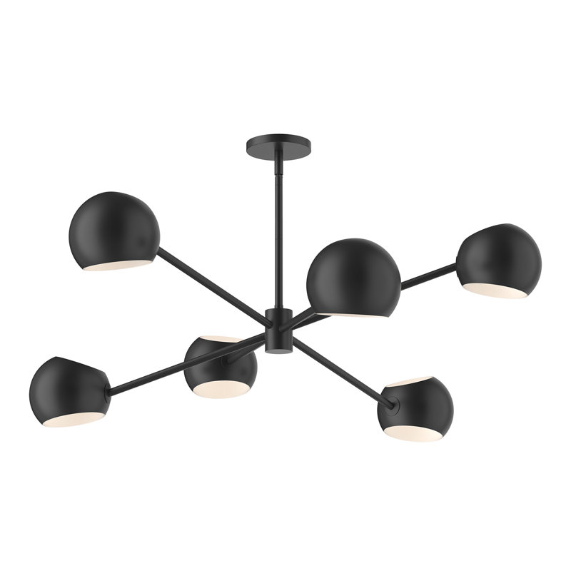 Willow 6 - Light Sputnik Chandelier