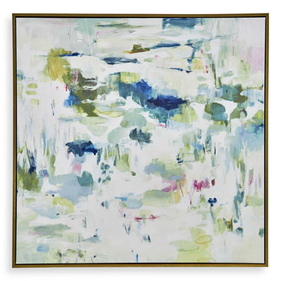  Toile encadrée, "Abstract Reflections"