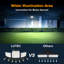 1 3 Head Weather Resistant Outdoor Security Light with Motion Sensor-114325317
