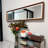 Rectangle Solid Wood Frame Wall Mirror-2374604