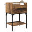 40cm W Manufactured Wood Bedside Table-1707620616