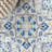 Clarice Inigo Cottage Medallion Blue/Gray Rug-1407830670