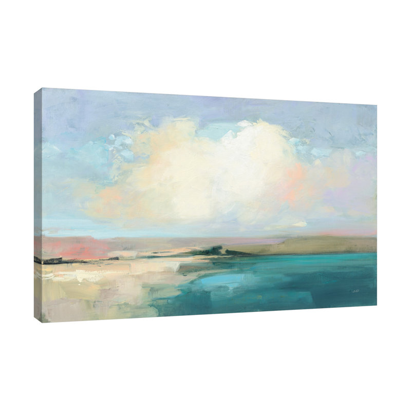 «Coastal Sky», toile tendue par Julia Purinton, H 20 po x l 30 po x P 1,5 po