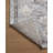 Floral Machine Made Power Loomed Polypropylene Area Rug in Gray-87054153