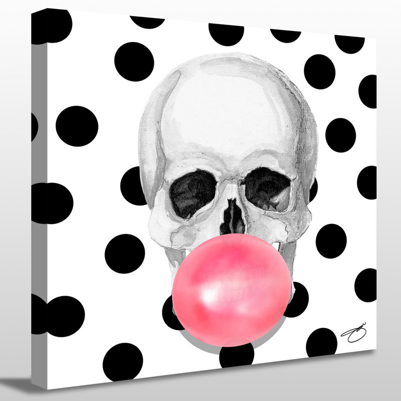 « bubble brain », reproduction d’impression sur toile encadrée, H 36 po x l 36 po x P 1,5 po, Toile tendue