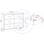 Naisha 120cm W 6 - Drawer Chest of Drawers