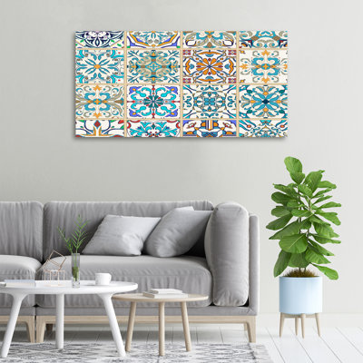 Ceramic Tiles - Wrapped Canvas Print