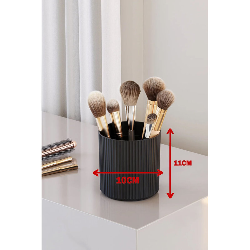 Ensemble de maquillage (2 pièces), Noir