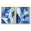 Série ABSTRACT XCI - reproduction encadrée de qualité supérieure - prête à être accrochée - aucun clou requis - aucun clou requis-2028980170-2028980171