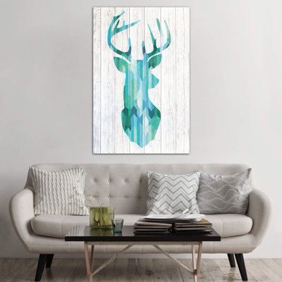 Blue Buck - Wrapped Canvas Print