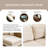 Quinnlyn Velvet U-Shaped Sectional Reversible-554782869