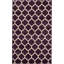 Tapis à motif géométrique mauve Cara-Leigh-712895561