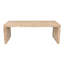 Ensemble de tables basses et de tables d'appoint en bois massif 3 pièces Jahzell