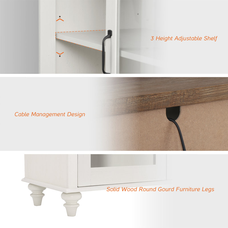 Desmen 67.7'' W 3 - Drawer Dresser