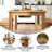 Dejon Rectangular Solid Pine Farmhouse Dining Table-87785164-87784568
