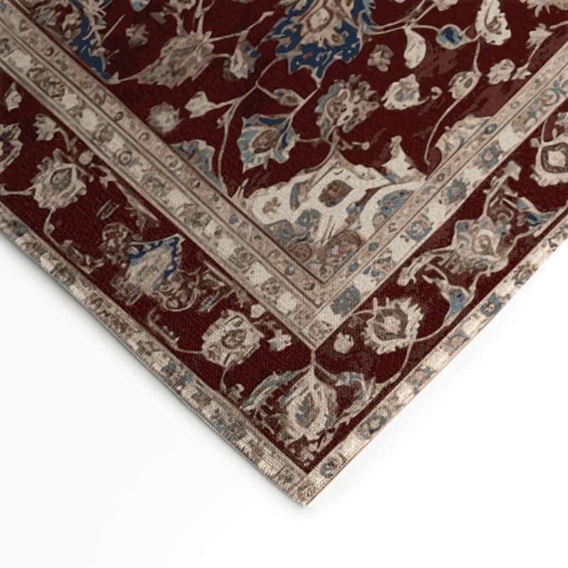 Tapis d'intérieur et d'extérieur brun Persian, Rectangulaire 3 pi x 5 pi