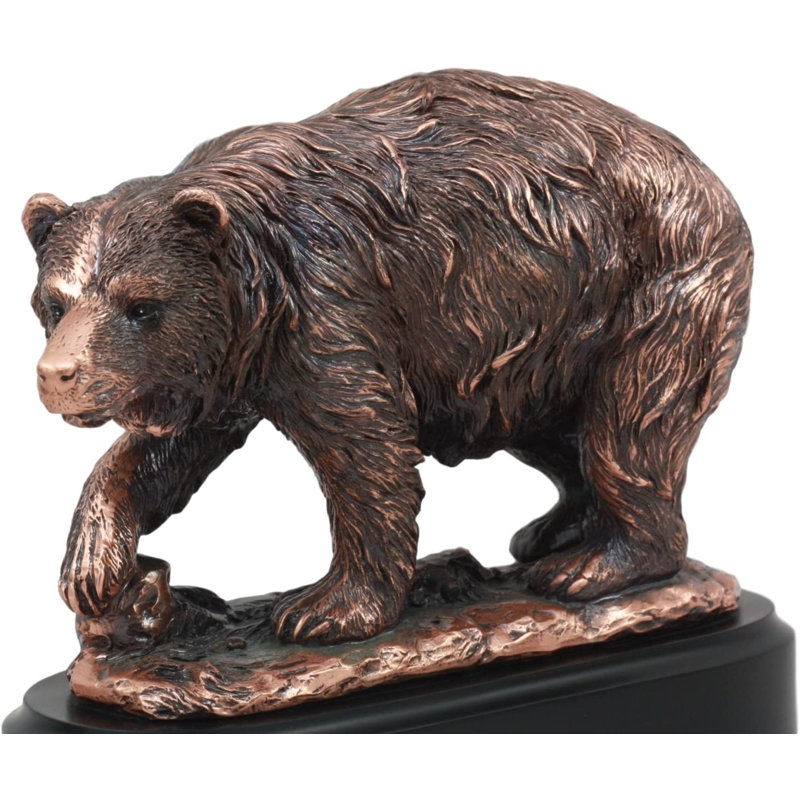 Figurine Dicie Pawing Grizzly Bear