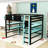 Gaming Loft Bed with Gaming Station and Smart Tech Integration-1542602181-1542602186