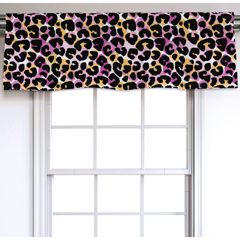 Sateen Ruffled Window Valance