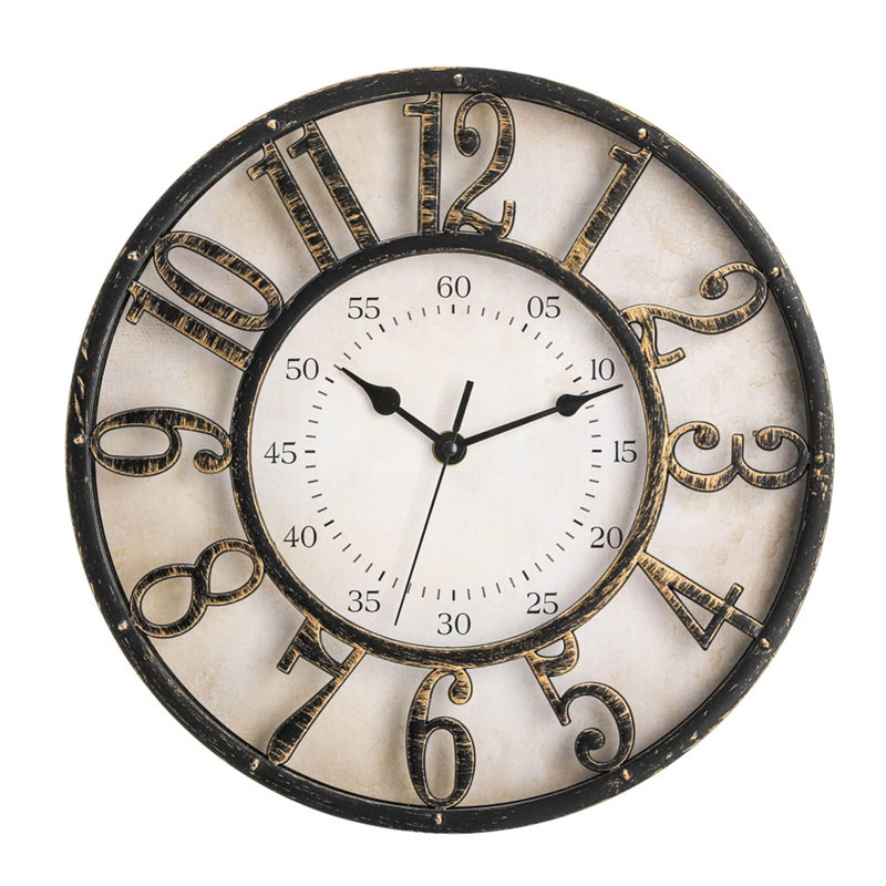 Metal Wall Clock