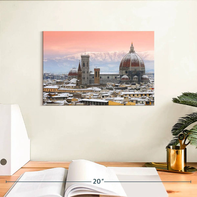 Kavia Florence In Winter, 8" H x 12" W