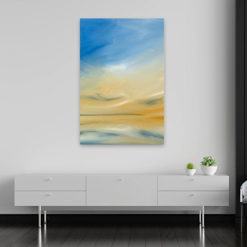 Magie - art des paysages côtiers, H 60 po x l 40 po