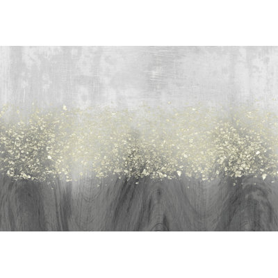 Glitter Swirl II - Wrapped Canvas Print
