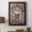 «Red Wood Peace» - Reproduction de photo sur toile simple-88379678-88379675