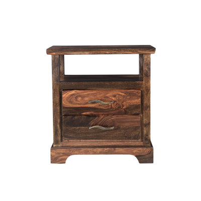 Chaliyah 25'' W Solid Wood Nightstand