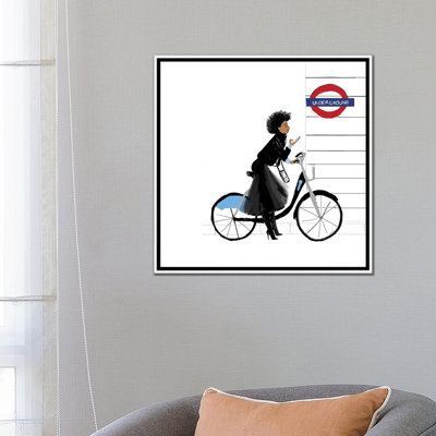 " Bike Girl " by Nicholle Kobi