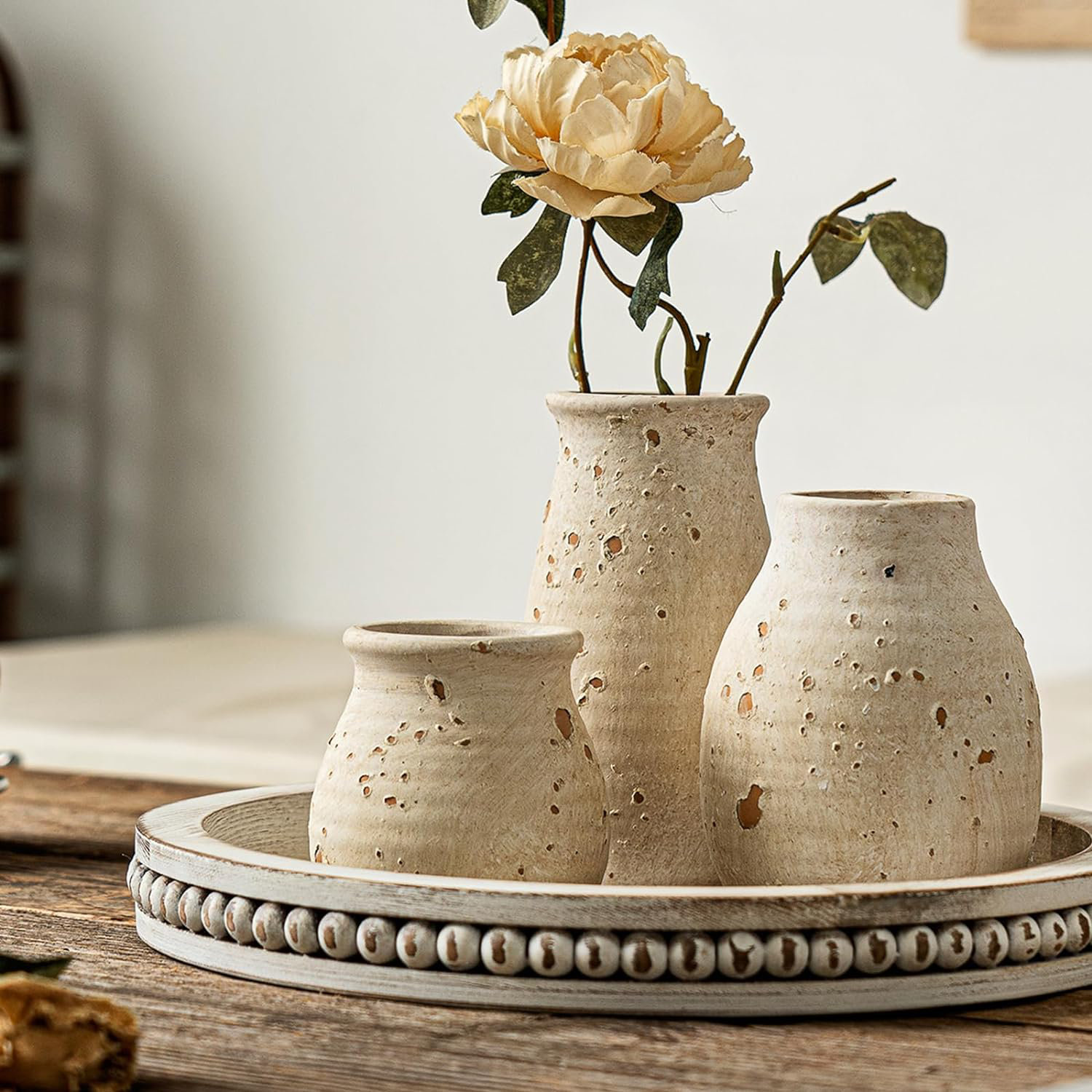 Gracie Oaks Haddam Ceramic Table Vase | Wayfair