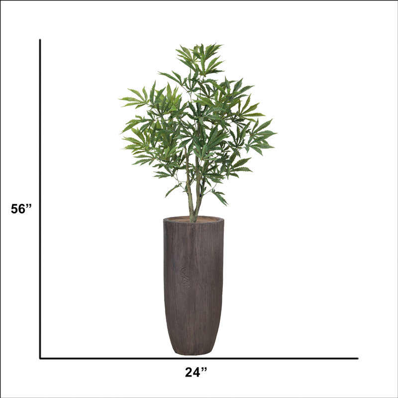 Arbre artificiel 56 po en pot