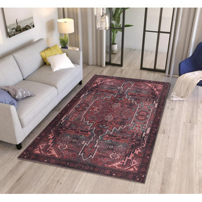 Tapis décoratif bourgogne
