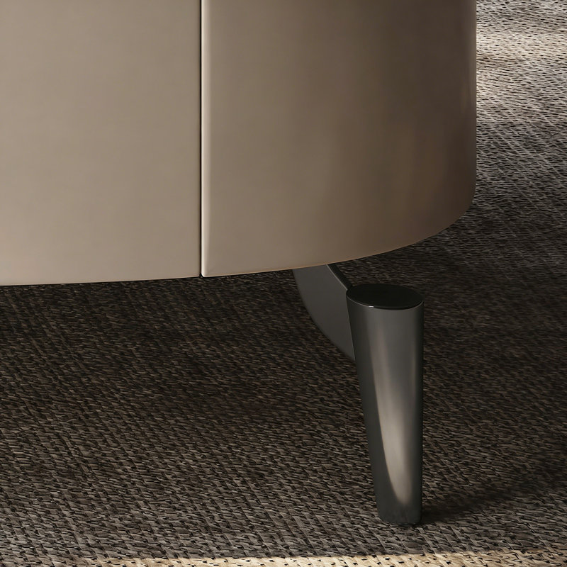 Meuble télé italien minimaliste et luxueux, H 21,65 po x L 78,74 po x l 15,74 po