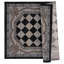 Tapis géométrique noir / beige Demaris-708840462