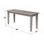 Bethanni Solid Wood Bench-603862394