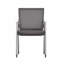 Chaise de salle d'attente en polyester 22,01 po avec structure en métal-80973094-80973093