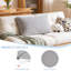 Light Grey Backrest Cushion