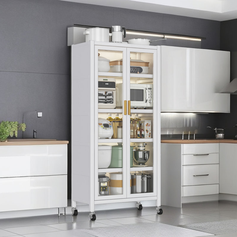 Amneris Accent Cabinet, White