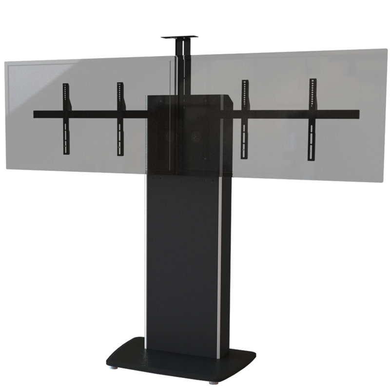 AVFI Multi-Screen Floor Stand Mount, Black