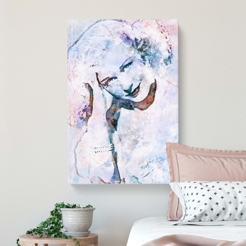 Ginger Rogers in Abstract - Wrapped Canvas, 76cm H x 50cm W x 3cm D